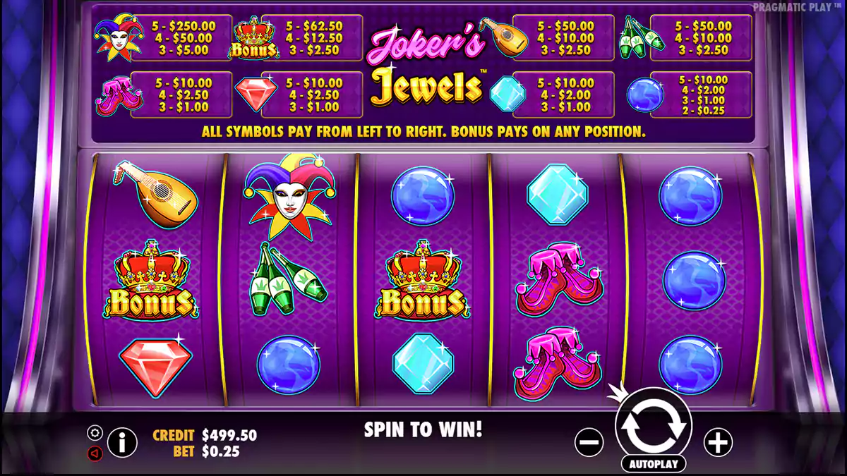 jugar joker jewels gratis