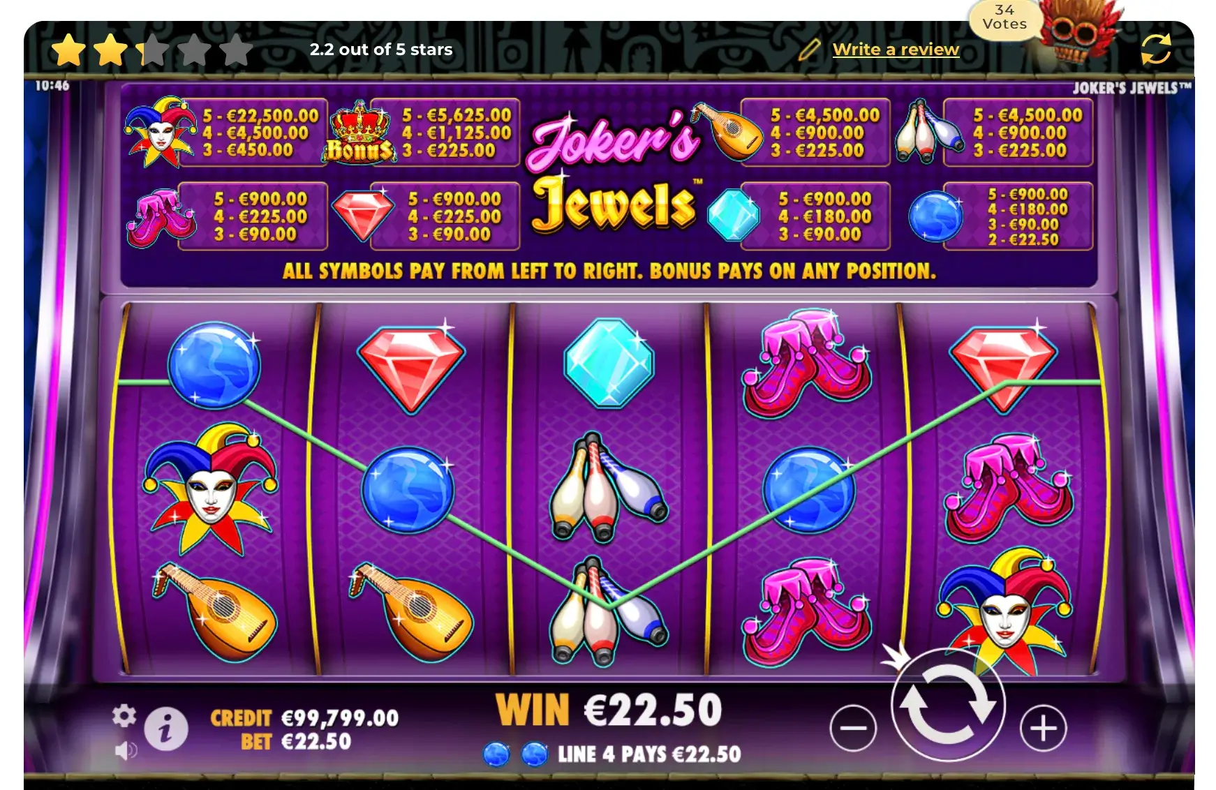 Joker Jewels Demo